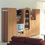 Композиция мебели 21 Век, гостиная (журнальный столик LAWA120II в комплект не входит)