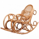 Кресло-качалка Novo с подушкой, цвет: мед.