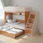 Двухъярусная кровать Легенда-10 №7467 (Цена: 29240 руб.)