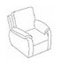 Кресло Азалия (Кр 10) стандарт стационарное @ категория 5