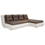 Угловой диван Кормак с ящиком для белья, спальное место 140х221 см.