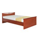 Кровать Мелисса с двумя спинками, спальное место 160х200 см., без матраса