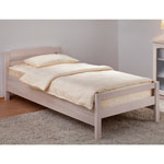 Кровать Новь 1,2 спинка из массива березы, спальное место:120х200 см., без матраса