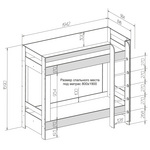 Схема кровати Дуэт-4
