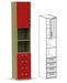 Шкаф одностворчатый 17.201.01