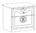 Тумба арт.53.201. Комплектаия: направляющие шариковые. Ящик с шелкографией. Столешница с закругленными углами.