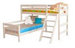 Кровать Соня (вариант-8) угловая с наклонной лестницей, спальное место: 80х190 см., без матраса. Пакеты (1х2,2х2,3х4,4,8,9,16х2)