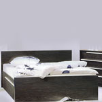 Кровать с 2-ящиками, спальное место 160x200 см., с ортопедическим основанием, без матраса.