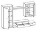 Стенка Соло, ниша для ТВ: 112х110,7 см.
