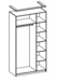 Шкаф для одежды три двери 06.56