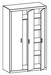 Шкаф для офежды 06.71