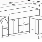 Схема Кровати Астра-мини
