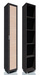 Шкаф-пенал скошенный Астория 2 НМ 014.09-01 ЛР фасады глухие. Комплектация: в шкафу размещены 4 полки. Шкаф является универсальным.