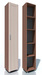 Шкаф-пенал скошенный Фиджи НМ 014.09-01 ЛР фасады глухие. Комплектация: в шкафу размещены 4 полки. Шкаф является универсальным.