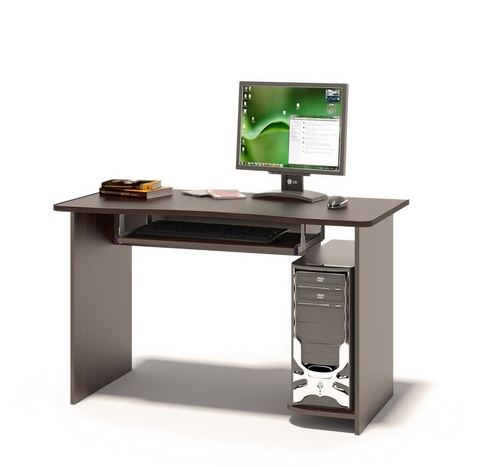 Компьютерный стол КСТ-04В венге