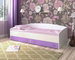 Кровать с выкатными ящиками (спальное место 90х200 см., без матраса)