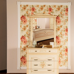 Спальня Канада комод с зеркалом цвет беж