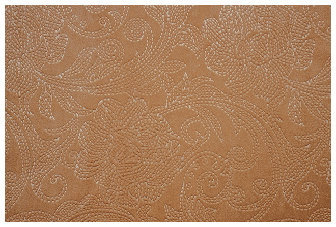 Велюр Glance Flower caramel (Арбен)