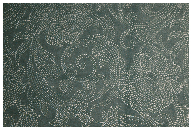Велюр Glance Flower mint (Арбен)