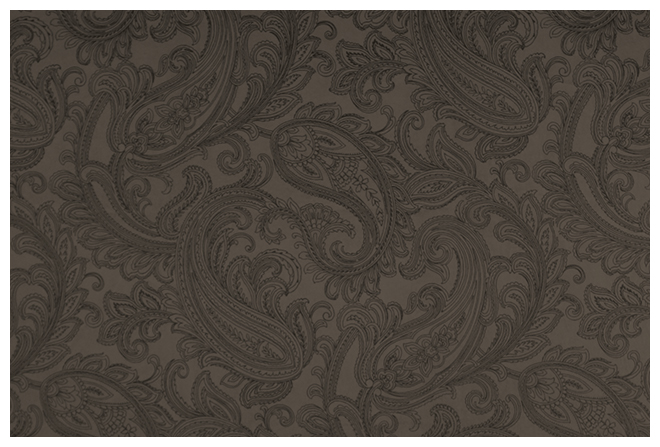 Микровелюр Supreme Paisley toffee (Арбен)