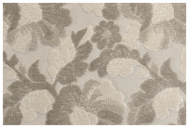 Шинил на жаккарде Clarity Flora LE beige (Арбен)