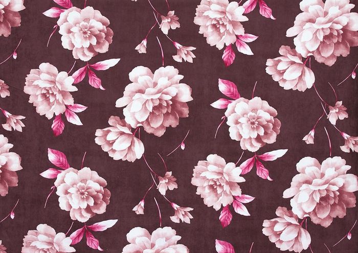 Микрофибра Furor flower bordo (Аметист)