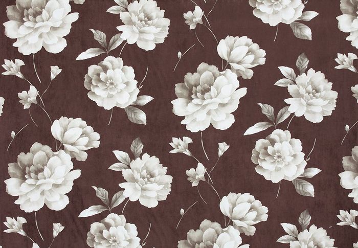 Микрофибра Furor flower brown (Аметист)
