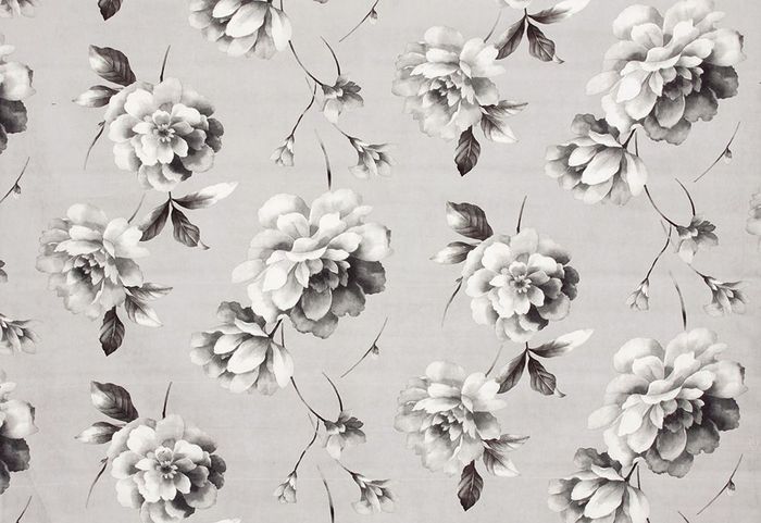 Микрофибра Furor flower grey (Аметист)