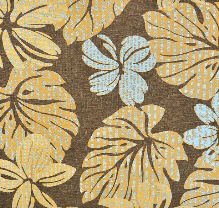 Жаккард Story list brown-blue (Аметист)