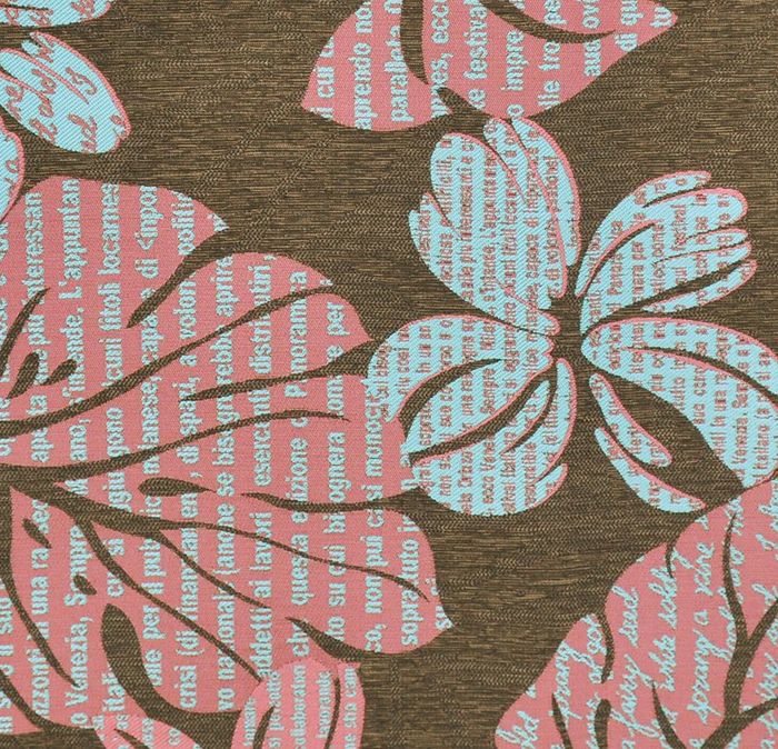 Жаккард Story list brown-lilac (Аметист)