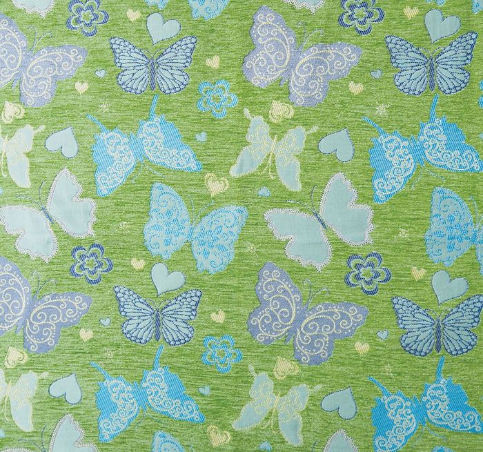 Шинил Kids butterfly green (Аметист)