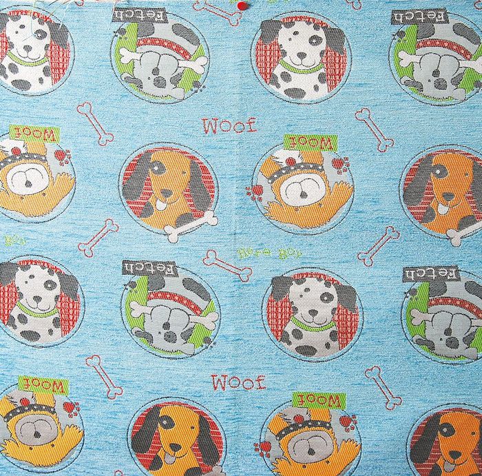 Шинил Kids dogs blue (Аметист)