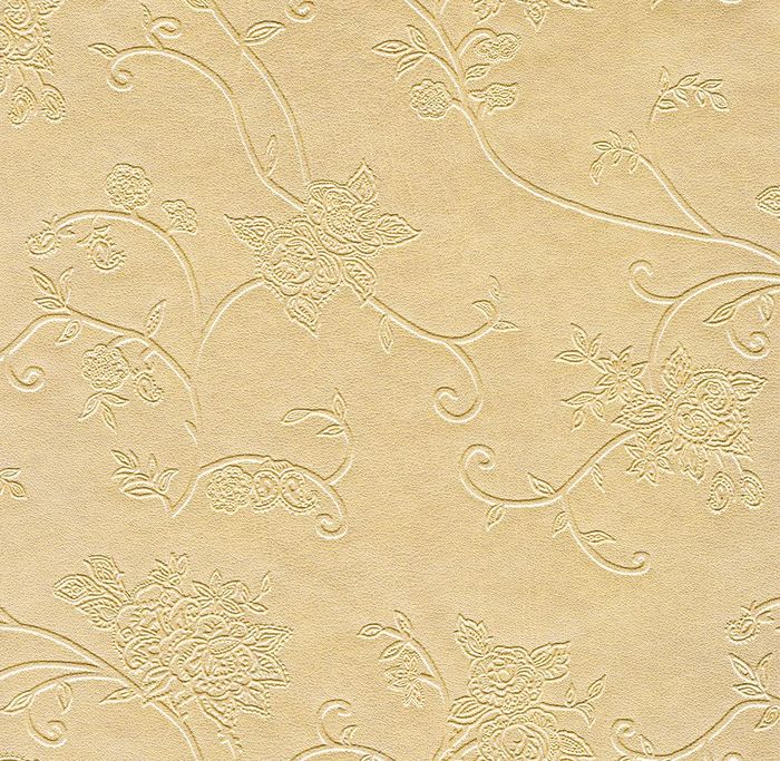 Кожзам Exotica flowers beige (Аметист)