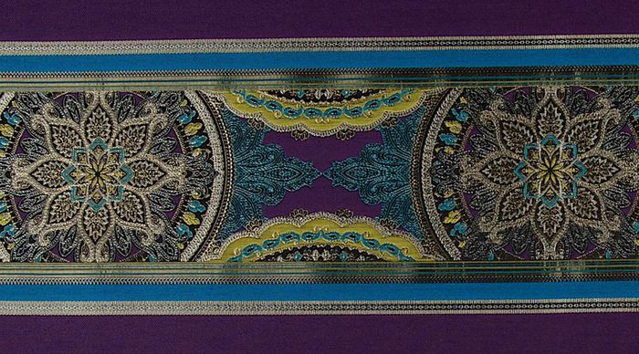 Жаккард Fortune stripe purple sapphire (Аметист)